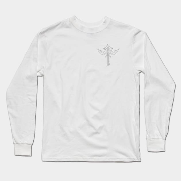 Flying Key Long Sleeve T-Shirt by Coach Alainne Designs